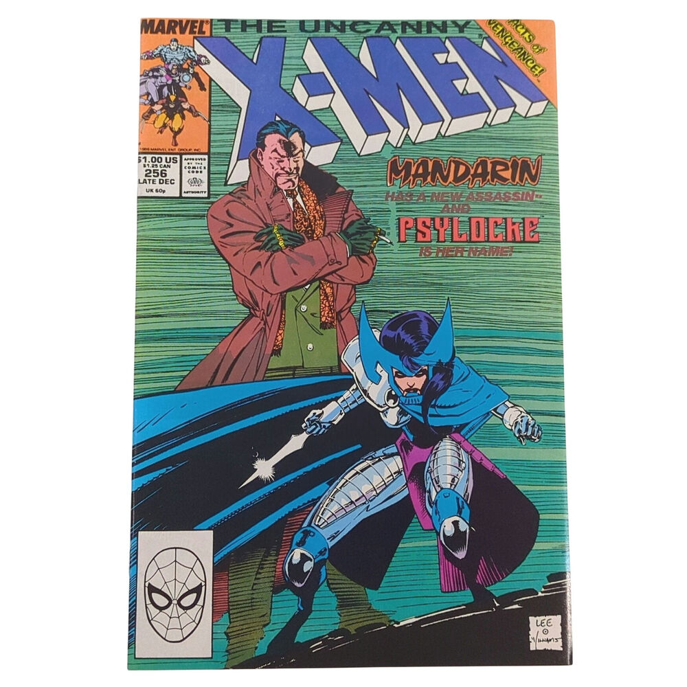 Uncanny X-Men #256 NM/VF 1st Appearance of Kwannon Revanche 1989 Marvel Comics